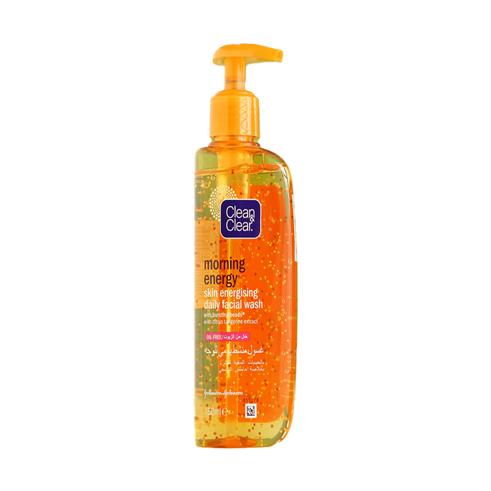 Clean & Clear Morning Energy Face Wash 150ml – Lemon & Papaya Extracts – Saifuliya Mart BD