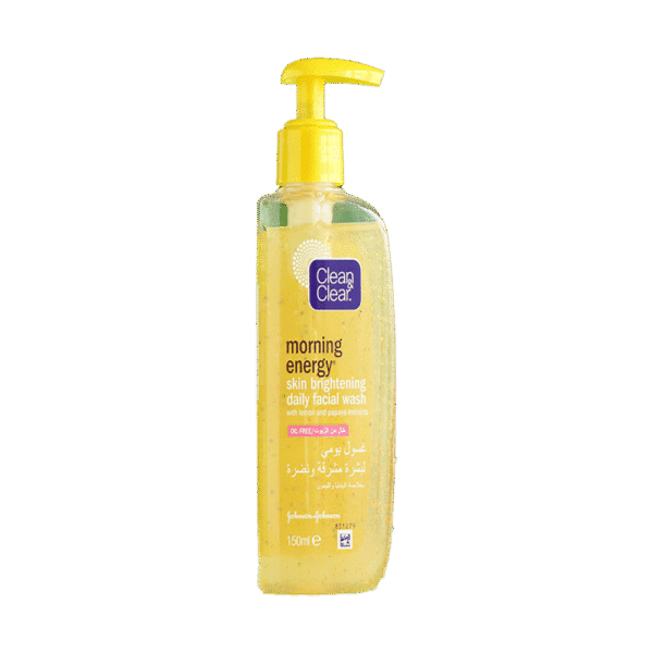 Clean & Clear Brightening Face Wash with Lemon & Papaya – 150ml – Saifuliya Mart Bangladesh
