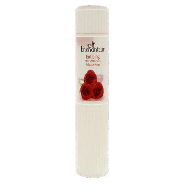 Enchanteur Romantic Perfumed Talc Red – Floral Talcum Powder for Women in Bangladesh