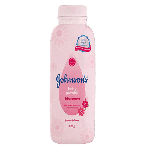 Johnson's Blossoms Baby Powder 100g – Floral Fragrance for Gentle Baby Skin Care
