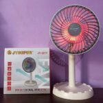 JYSUPER JY-2217 Rechargeable RGB Desk Fan with 4000mAh Battery – Portable Mini Cooling Fan Bangladesh