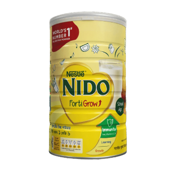 Nido Fortigrow Full Cream Milk Powder 1kg and 2.5kg Pack – Imported Nutrition for Kids – Saifuliya Mart