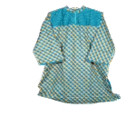 Unstitched Block Print One Piece Dress for Women – Casual Stylish Outfit in Bangladesh