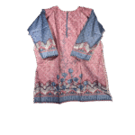 Unstitched Block Print One Piece Dress for Women – Casual Stylish Outfit in Bangladesh