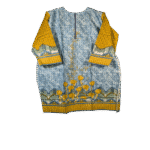 Unstitched Block Print One Piece Dress for Women – Casual Stylish Outfit in Bangladesh