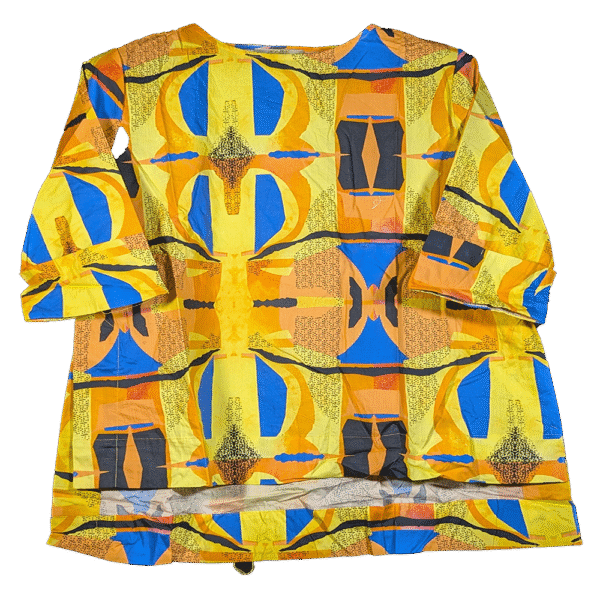 Unstitched Block Print One Piece Dress for Women – Casual Stylish Outfit in Bangladesh
