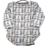 Unstitched Block Print One Piece Dress for Women – Casual Stylish Outfit in Bangladesh