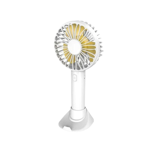 Portable Mini Hand Held Fan N12 – Rechargeable 3-Speed Travel Fan with 1200mAh Battery in Bangladesh