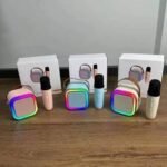 K12 Bluetooth Karaoke Speaker with Wireless Microphone & RGB Lights - Image 5