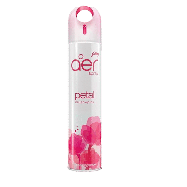 Godrej Aer Room Freshener Spray Petal Crush Pink – 300ml Floral Rose Air Freshener for Home & Office