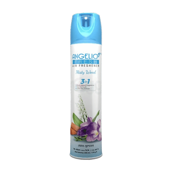 Angelic Fresh Misty Wood Air Freshener Spray 300ml – UK Imported | Saifuliya Mart Bangladesh