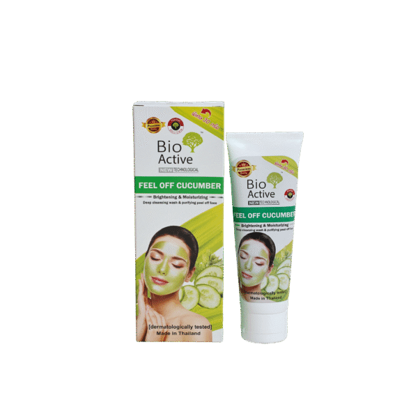 “Bio Active Cucumber White Peel Off Face Mask 70gm Thailand – Saifuliya Mart”