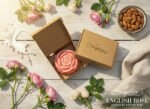 English Rose Handmade Organic Bathing Bar – Pure Rose Luxury for Naturally Glowing Skin - Image 6