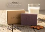 Natural ingredients used in Lavender Bliss handmade soap.